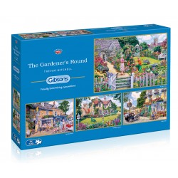 The Gardener's Round 4x500 Jigsaw