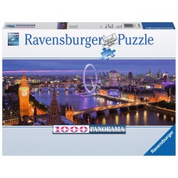 Ravensburger 15064 London At Night 1000 Piece Panoramic Photo Jigsaw Puzzle New