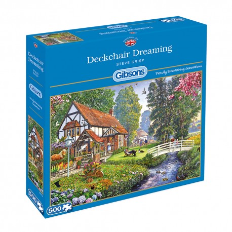 Deckchair Dreaming 500 piece jigsaw