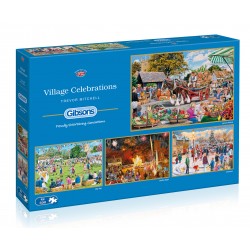Village Celebrations 4x500pc Jigsaw