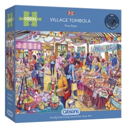Gibsons Village Tombola 500XL Pieces