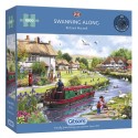 Swanning Along 1000 Piece Jigsaw Puzzle