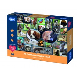 RSPCA All Creatures Great & Small 1000 Piece Jigsaw Puzzle