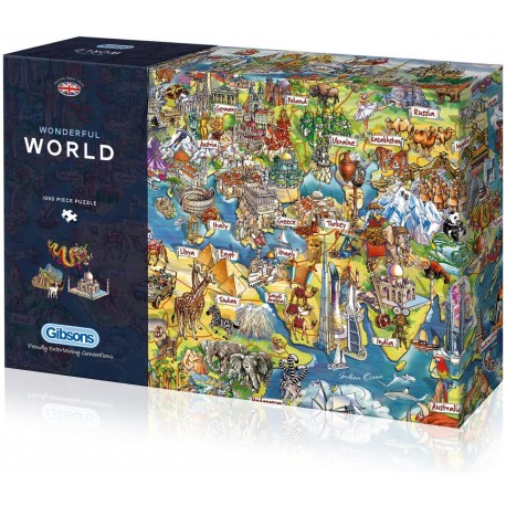 Wonderful World 1000 piece puzzle Maria Rabinsky