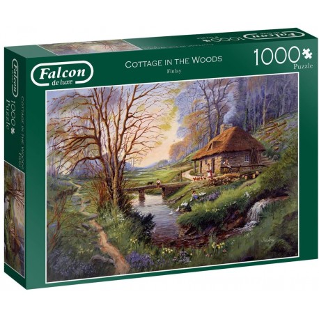 Cottage in The Woods 1000 Piece Jigsaw Puzzle