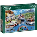 A Day on The River 1000 Piece Jigsaw Puzzle