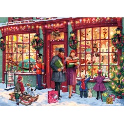 Christmas Toy Shop Jigsaw Puzzle (1000 piece)