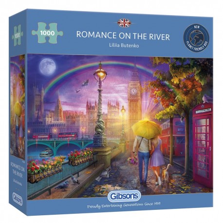 Gibson Romance on the River Jigsaw Puzzle, 1000pc