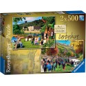 Derbyshire-Chatsworth & Dovedale 2X 500pc Jigsaw Puzzle