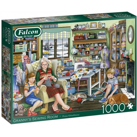 Granny's Sewing Room 1000 Piece Jigsaw Puzzle