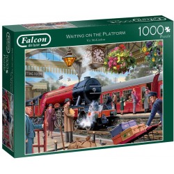 Waiting on The Platform 1000 Piece Jigsaw Puzzle