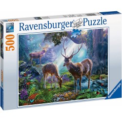 Deer in the Wild 500 piece Jigsaw Puzzle