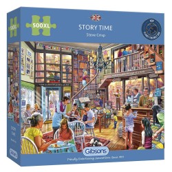 Gibsons Story Time 500 Extra Large Piece Jigsaw Puzzle