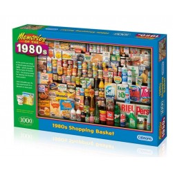 Gibsons 1980s Shopping Basket Jigsaw Puzzle, 1000 piece