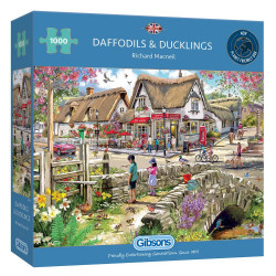 Daffodils & Ducklings 1000 Piece Puzzle